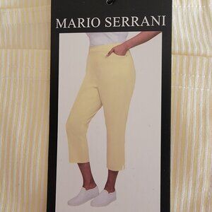 Mario Serrani Ladies' Pull-On Capri NWT
